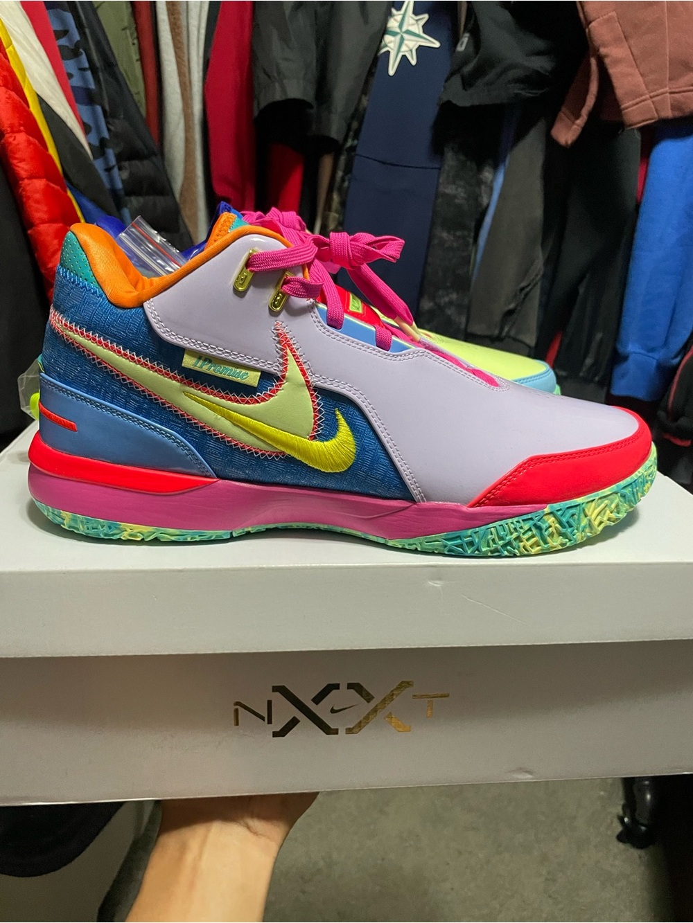 Nike Lebron NXXT Gen AMPS IPS I Promise Size 12